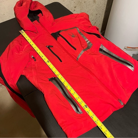 Spyder Red Ski/Snowboard Winter Shell Jacket Womens Size Small Thinsulate - Picture 16 of 16